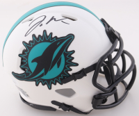 Jaylen Waddle Signed Dolphins Lunar Eclipse Alternate Speed Mini Helmet (JSA) at PristineAuction.com