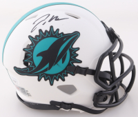 Jaylen Waddle Signed Dolphins Lunar Eclipse Alternate Speed Mini Helmet (JSA) at PristineAuction.com