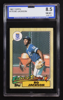Bo Jackson 1987 Topps Future Stars #170 RC (ISA 8.5) at PristineAuction.com