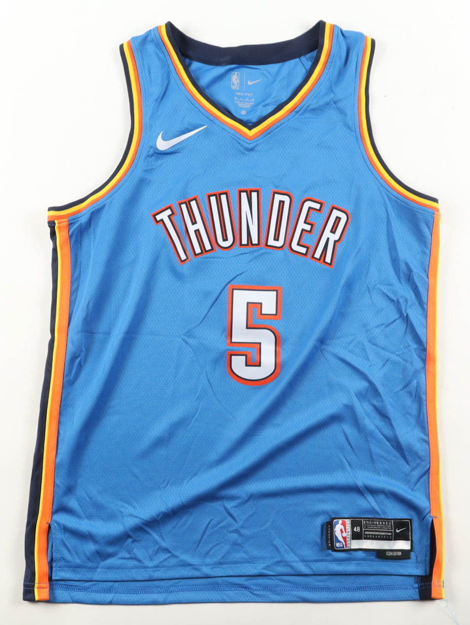 Luguentz Dort Signed Thunder Nike Authentic Jersey (PSA) at PristineAuction.com Luguentz Dort Signed Thunder Nike Authentic Jersey (PSA) at PristineAuction.com