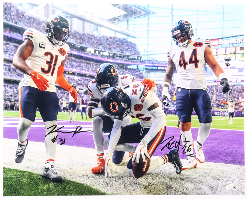 Nahshon Wright & Kevin Byard Signed Bears 16x20 Photo (JSA) at PristineAuction.com Nahshon Wright & Kevin Byard Signed Bears 16x20 Photo (JSA) at PristineAuction.com