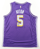Deandre Ayton Signed Lakers Jordan Authentic Jersey (PSA) at PristineAuction.com