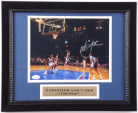Christian Laettner Signed Duke Blue Devils Custom Framed Photo Display (JSA) at PristineAuction.com