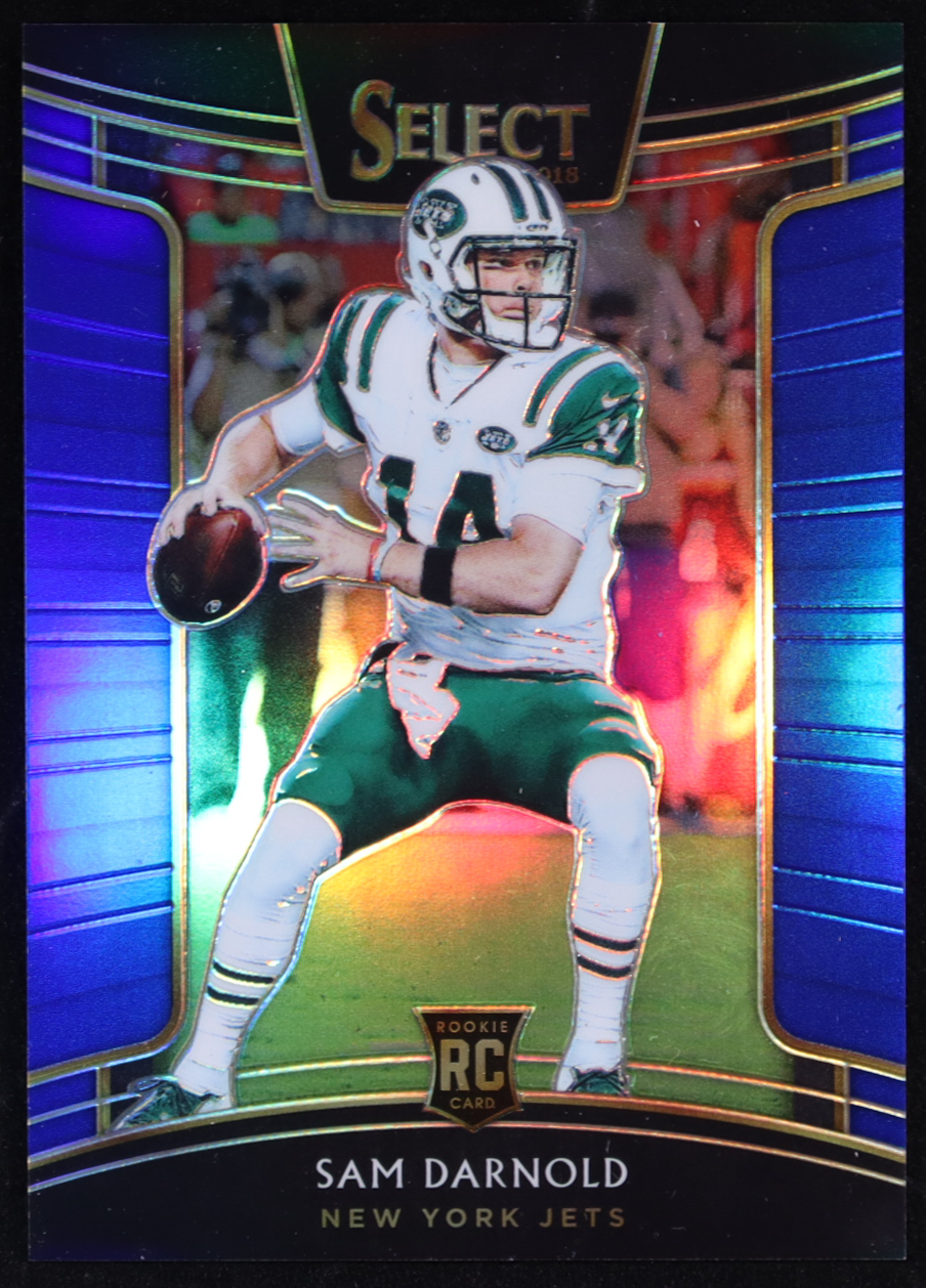 Sam Darnold 2018 Select Prizm Blue #18 #021/175 RC at PristineAuction.com Sam Darnold 2018 Select Prizm Blue #18 #021/175 RC at PristineAuction.com