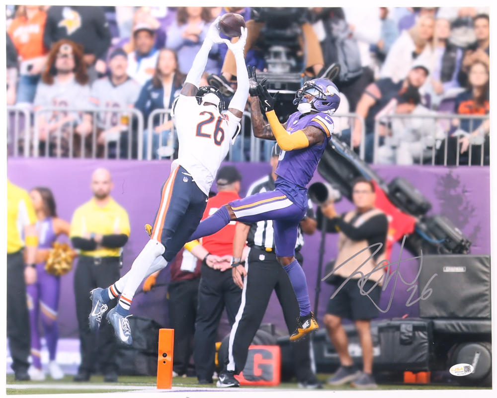 Nahshon Wright Signed Bears 16x20 Photo (JSA) at PristineAuction.com Nahshon Wright Signed Bears 16x20 Photo (JSA) at PristineAuction.com