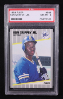 Ken Griffey Jr. 1989 Fleer #548 RC (PSA 8) at PristineAuction.com
