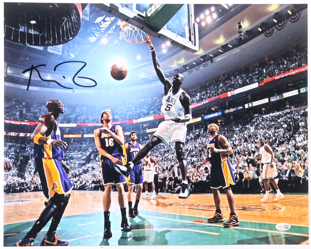 Kevin Garnett Signed Celtics 16x20 Photo (JSA) at PristineAuction.com Kevin Garnett Signed Celtics 16x20 Photo (JSA) at PristineAuction.com