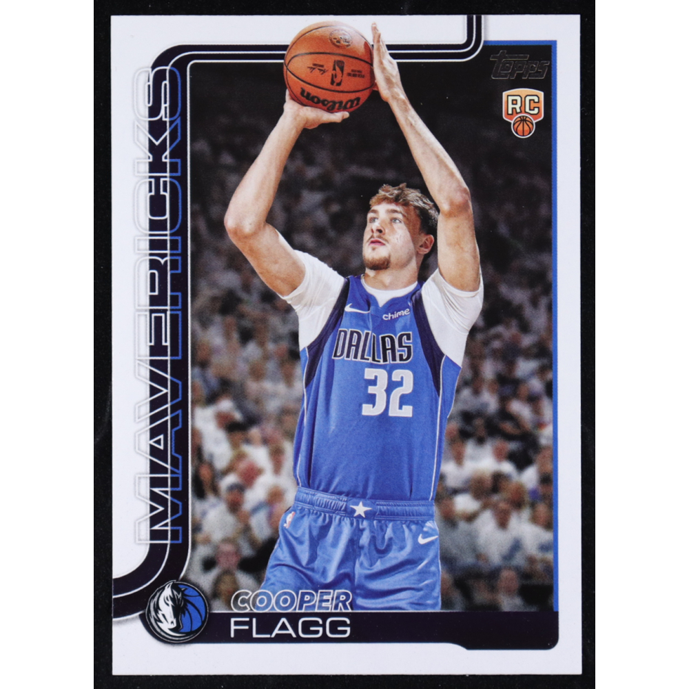 Cooper Flagg 2025-26 Topps #201 RC at PristineAuction.com