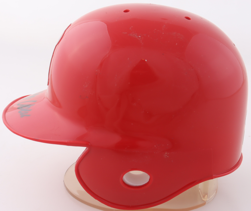 Jo Adell Signed Angels Batting Mini Helmet (JSA) at PristineAuction.com Jo Adell Signed Angels Batting Mini Helmet (JSA) at PristineAuction.com