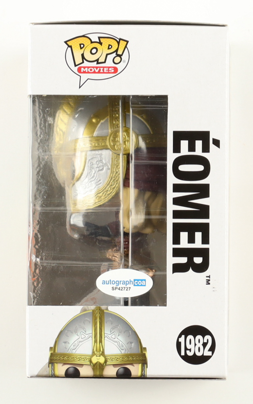 Karl Urban Signed "The Lord of the Rings" #1982 Eomer Funko Pop! Vinyl Figure (ACOA) at PristineAuction.com Karl Urban Signed "The Lord of the Rings" #1982 Eomer Funko Pop! Vinyl Figure (ACOA) at PristineAuction.com