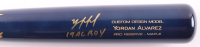 Yordan Alvarez Signed Victus Player Model Baseball Bat Inscribed "19 AL ROY" (Beckett) at PristineAuction.com