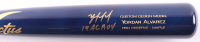 Yordan Alvarez Signed Victus Player Model Baseball Bat Inscribed "19 AL ROY" (Beckett) at PristineAuction.com
