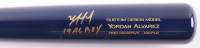 Yordan Alvarez Signed Victus Player Model Baseball Bat Inscribed "19 AL ROY" (Beckett) at PristineAuction.com