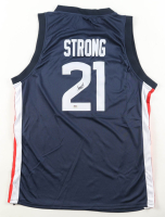 Sarah Strong Signed Jersey (PSA) at PristineAuction.com