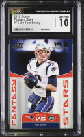 Tom Brady 2019 Score Fantasy Stars #FS-20 (CGC 10) at PristineAuction.com