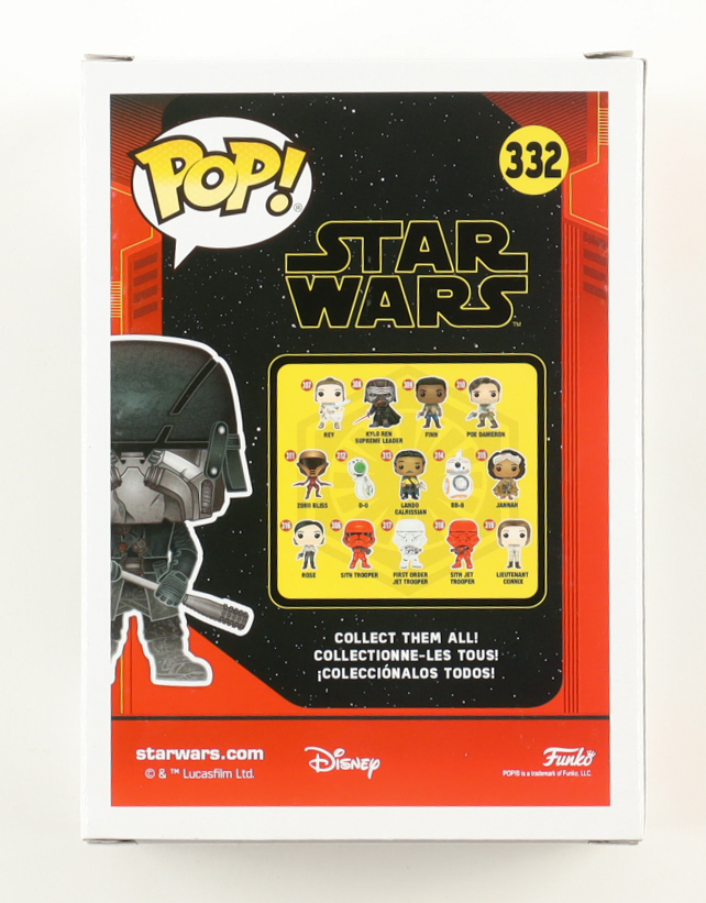 Christian Slater Signed "Star Wars" #332 Knight of Ren (War Club) Funko Bobble-Head Figure (ACOA) at PristineAuction.com Christian Slater Signed "Star Wars" #332 Knight of Ren (War Club) Funko Bobble-Head Figure (ACOA) at PristineAuction.com