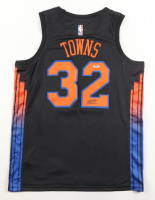 Karl-Anthony Towns Signed Knicks Jordan Authentic Jersey (PSA) at PristineAuction.com