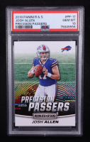 Josh Allen 2018 Panini Rookies & Stars Precision Passers #PP-17 RC (PSA 10) at PristineAuction.com