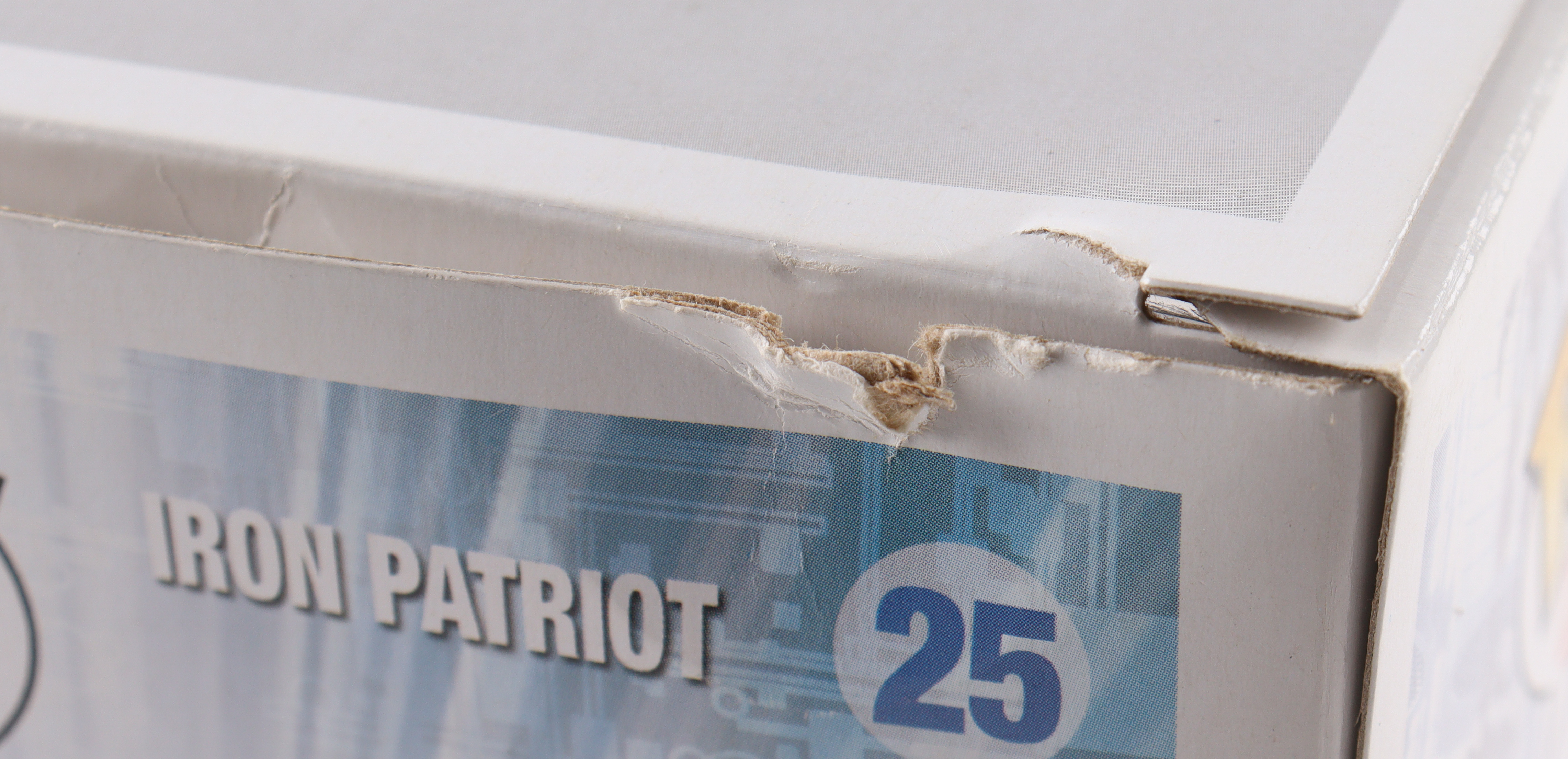 Shane Black Signed "Iron Man 3" #25 Iron Patriot Funko Pop! Vinyl Figure (ACOA) at PristineAuction.com Shane Black Signed "Iron Man 3" #25 Iron Patriot Funko Pop! Vinyl Figure (ACOA) at PristineAuction.com