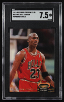 Michael Jordan 1992-93 Stadium Club MC #210 (SGC 7.5) at PristineAuction.com