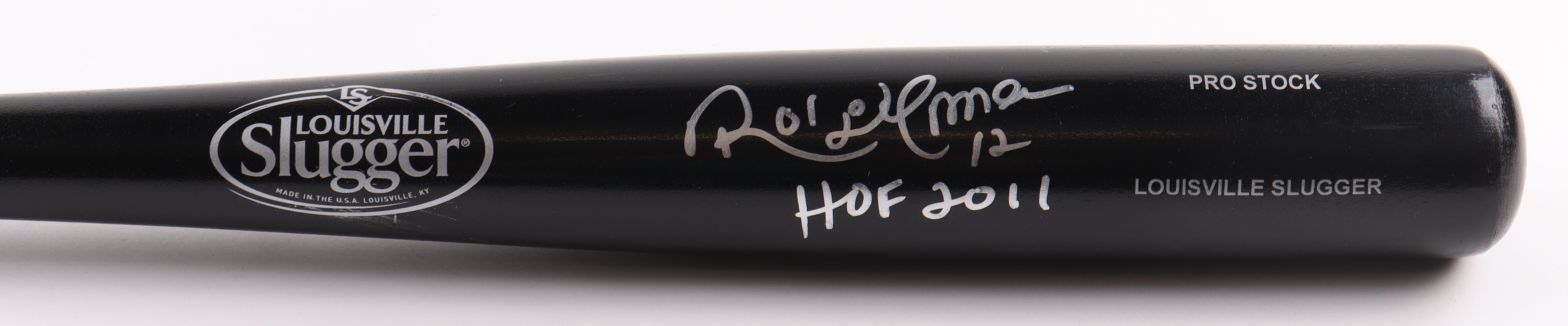Roberto Alomar Signed Louisville Slugger Baseball Bat Inscribed "HOF 2011" (PSA) at PristineAuction.com Roberto Alomar Signed Louisville Slugger Baseball Bat Inscribed "HOF 2011" (PSA) at PristineAuction.com