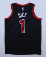 Gradey Dick Signed Raptors Jordan Authentic Jersey (PSA) at PristineAuction.com