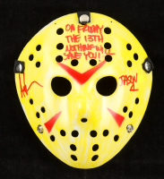 Ari Lehman Signed "Friday the 13th" Mask Inscribed "On Friday The 13th Nothing Will Save You!" (JSA) at PristineAuction.com