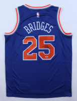 Mikal Bridges Signed Knicks Nike Authentic Jersey (PSA) at PristineAuction.com