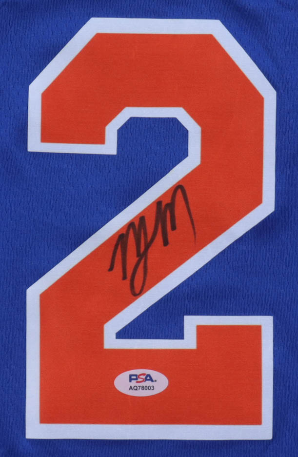 Miles "Deuce" McBride Signed Knicks Nike Authentic Jersey (PSA) at PristineAuction.com Miles "Deuce" McBride Signed Knicks Nike Authentic Jersey (PSA) at PristineAuction.com