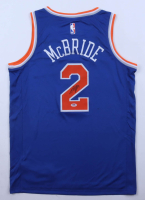 Miles "Deuce" McBride Signed Knicks Nike Authentic Jersey (PSA) at PristineAuction.com