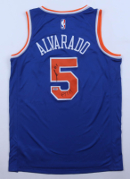 Jose Alvarado  Signed Knicks Nike Authentic Jersey Inscribed "GTA" (PSA) at PristineAuction.com