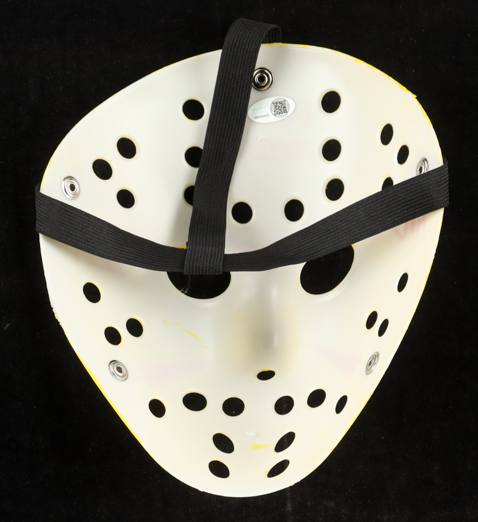 Ari Lehman Signed "Friday the 13th" Mask Inscribed "Jason 1" & "F**k Freddy! (JSA) at PristineAuction.com Ari Lehman Signed "Friday the 13th" Mask Inscribed "Jason 1" & "F**k Freddy! (JSA) at PristineAuction.com