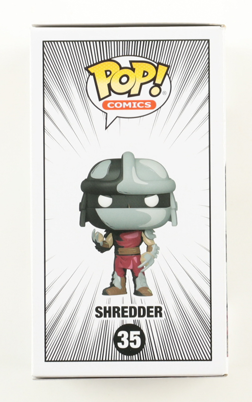 Tohoru Masamune Signed "Teenage Mutant Ninja Turtles" #35 Shredder Funko Pop! Vinyl Figure (ACOA) at PristineAuction.com Tohoru Masamune Signed "Teenage Mutant Ninja Turtles" #35 Shredder Funko Pop! Vinyl Figure (ACOA) at PristineAuction.com