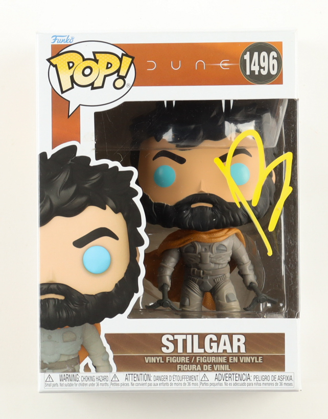 Javier Bardem Signed "Dune" #1496 Stilgar Funko Pop! Vinyl Figure (ACOA) at PristineAuction.com Javier Bardem Signed "Dune" #1496 Stilgar Funko Pop! Vinyl Figure (ACOA) at PristineAuction.com