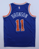 Jalen Brunson Signed Knicks Nike Authentic Jersey (Beckett) at PristineAuction.com