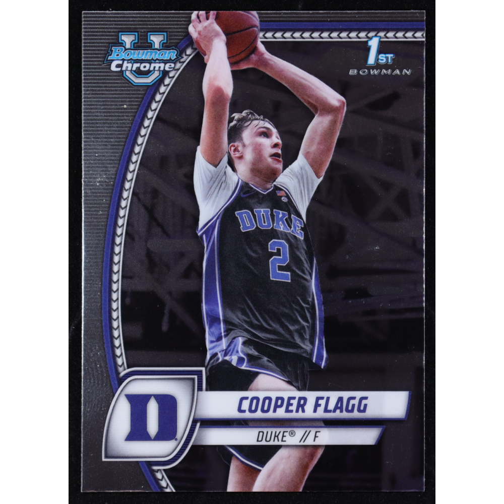 Cooper Flagg 2024-25 Bowman Chrome University #16 RC at PristineAuction.com