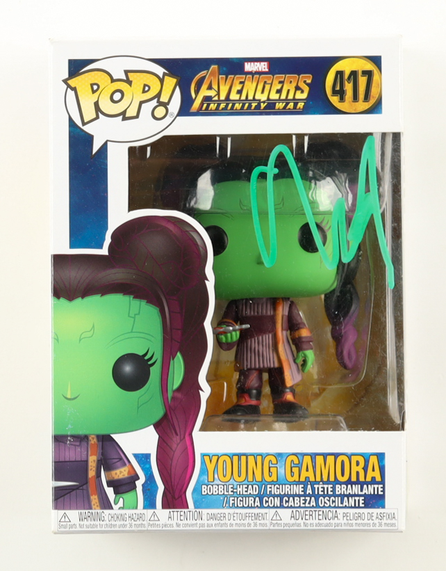 Ariana Greenblatt Signed "Avengers: Infinity War" #417 Young Gamora Funko Pop! Vinyl Figure (ACOA) at PristineAuction.com Ariana Greenblatt Signed "Avengers: Infinity War" #417 Young Gamora Funko Pop! Vinyl Figure (ACOA) at PristineAuction.com