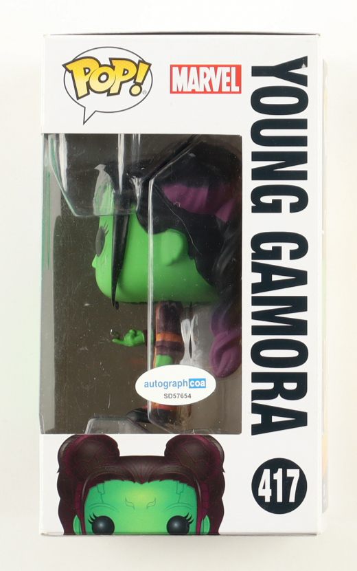 Ariana Greenblatt Signed "Avengers: Infinity War" #417 Young Gamora Funko Pop! Vinyl Figure (ACOA) at PristineAuction.com Ariana Greenblatt Signed "Avengers: Infinity War" #417 Young Gamora Funko Pop! Vinyl Figure (ACOA) at PristineAuction.com