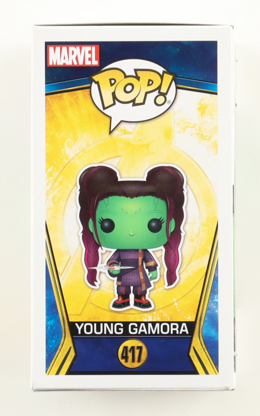 Ariana Greenblatt Signed "Avengers: Infinity War" #417 Young Gamora Funko Pop! Vinyl Figure (ACOA) at PristineAuction.com Ariana Greenblatt Signed "Avengers: Infinity War" #417 Young Gamora Funko Pop! Vinyl Figure (ACOA) at PristineAuction.com