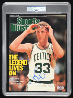 Larry Bird Signed 1988 "Sports Illustrated" Magazine Cover (PSA | Autograph Graded 10) at PristineAuction.com