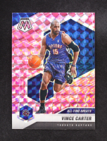 Vince Carter 2020-21 Panini Mosaic Mosaic Camo Pink #290 at PristineAuction.com