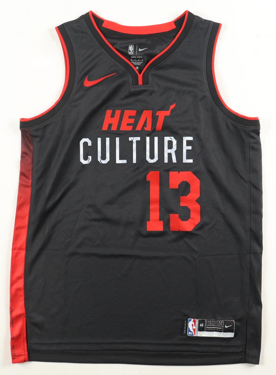 Bam Adebayo Signed Heat Nike Authentic Jersey (PSA) at PristineAuction.com Bam Adebayo Signed Heat Nike Authentic Jersey (PSA) at PristineAuction.com