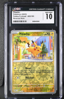 Pikachu 2023 Pokemon TCG Scarlet & Violet Paldea Evolved #062 Reverse Holo (CGC 10) at PristineAuction.com