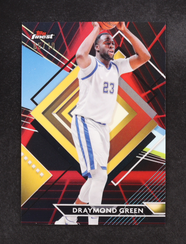 Draymond Green 2023-24 Finest Red Black Vapor Refractors #218 #05/10 at PristineAuction.com Draymond Green 2023-24 Finest Red Black Vapor Refractors #218 #05/10 at PristineAuction.com