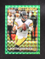 Ben Roethlisberger 2024 Topps Chrome Green Geometric Refractors #81 #37/99 at PristineAuction.com