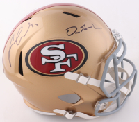 Fred Warner & Dre Greenlaw Signed 49ers Full-Size Speed Helmet (Beckett) at PristineAuction.com