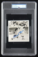 Willie Mays Signed Giants 4x4 Photo (PSA | Autograph Graded 10) at PristineAuction.com