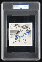 Willie Mays Signed Giants 4x4 Photo (PSA | Autograph Graded 10) at PristineAuction.com