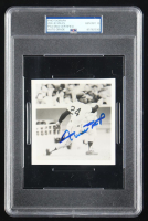 Willie Mays Signed Giants 4x4 Photo (PSA | Autograph Graded 10) at PristineAuction.com