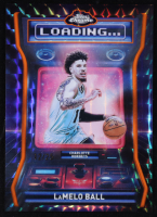 LaMelo Ball 2025-26 Topps Chrome Loading&hellip; Orange Refractors #LD8 #12/25 at PristineAuction.com